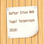 Daftar Situs Web Togel Terpercaya 2018